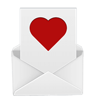Heart In Envelop
